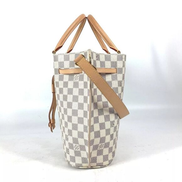 LOUIS VUITTON N41579 Damier Azur Giroratta Bag 2WAY bag Drawstring Shoulder bag - Picture 6 of 16
